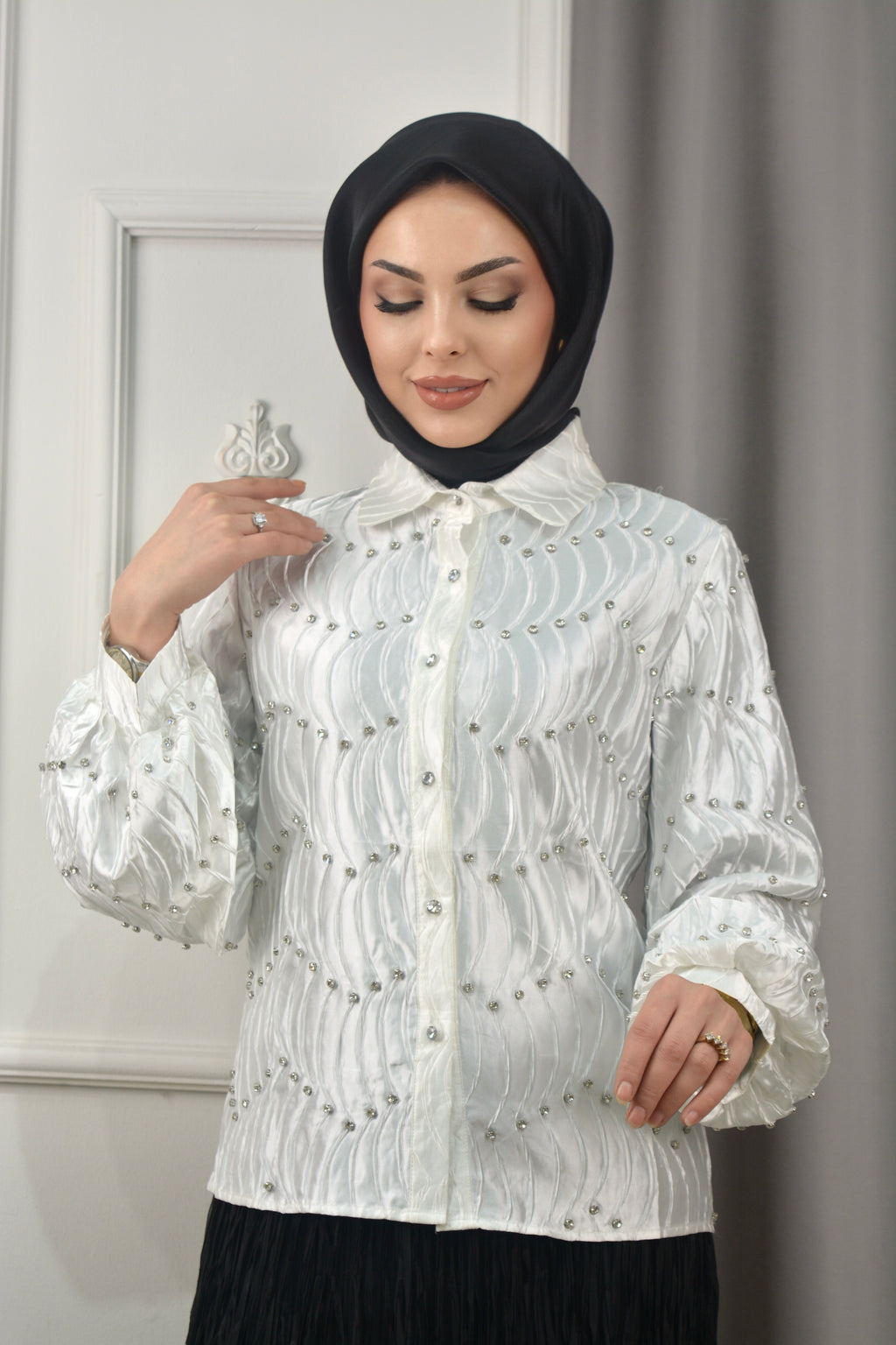 ZARAFET TAŞLI GÖMLEK