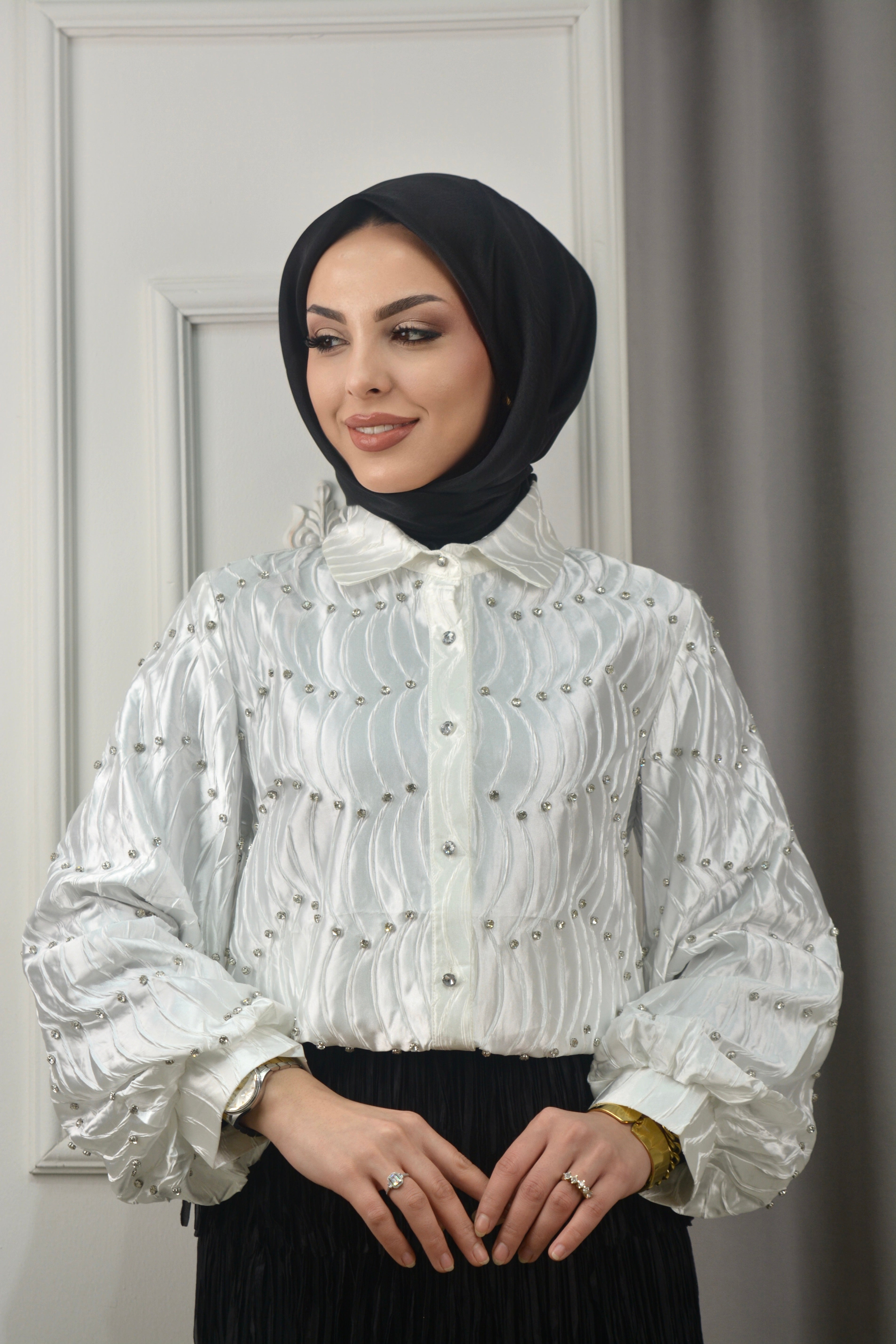 ZARAFET TAŞLI GÖMLEK