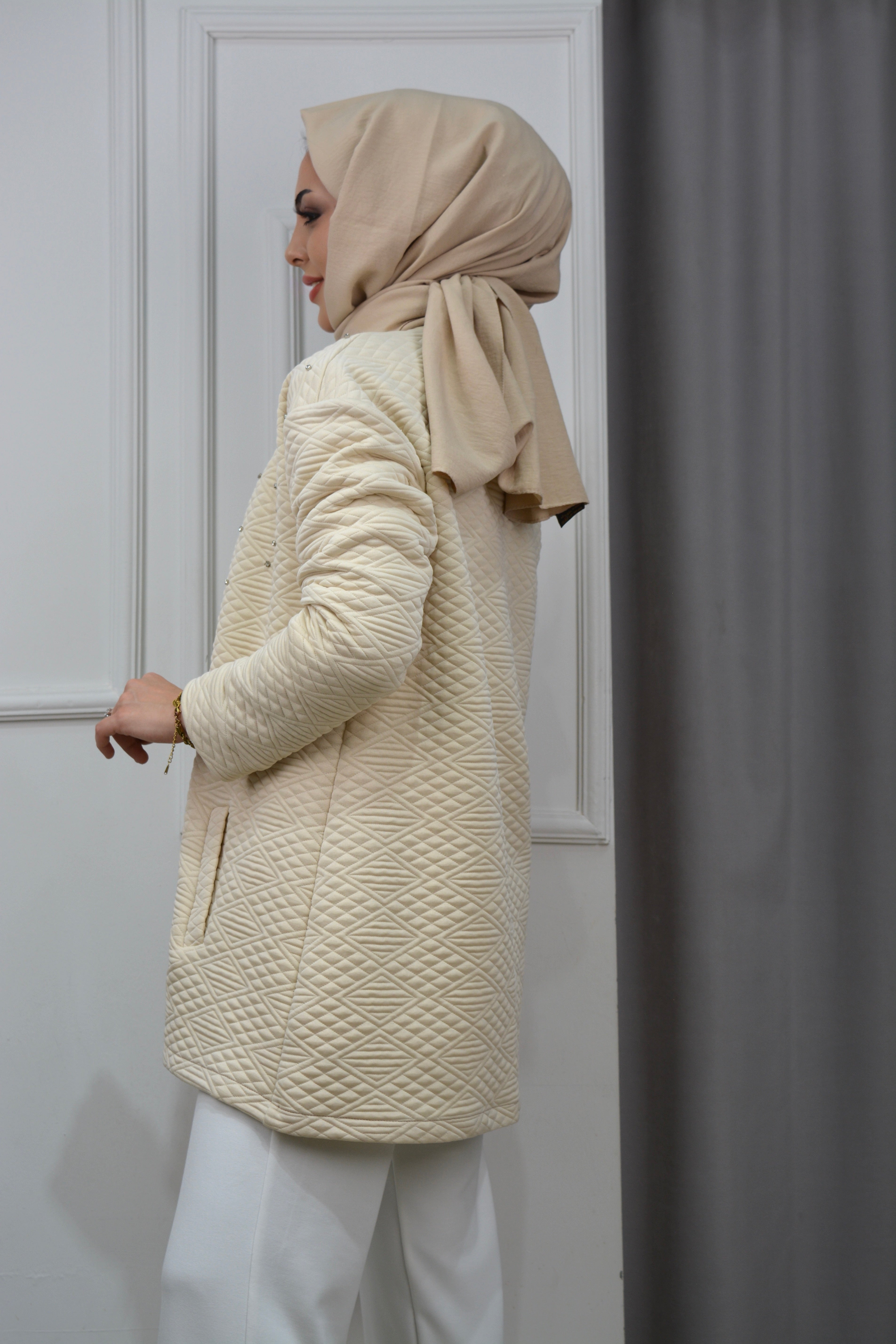 KAPİTONE 3'LÜ TAKIM - BEJ